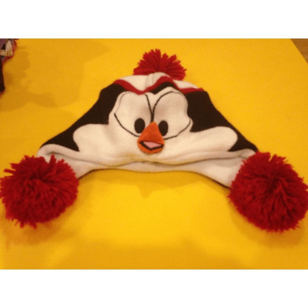 ZooZatz Knitted Winter Hat Penguin Beanie Hat Onesize